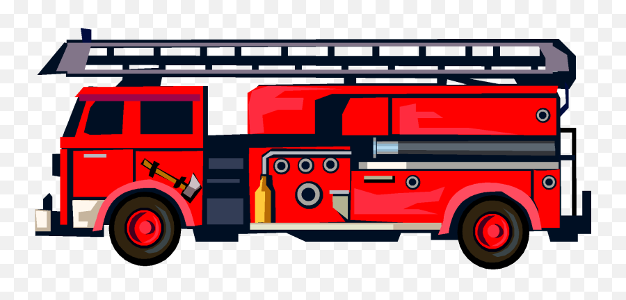 Firetruck Fire Truck Clipart Free - Fire Engine Clipart Emoji,Firetruck Emoji