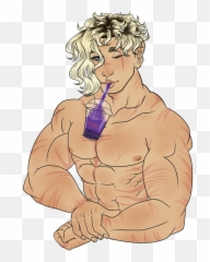 Flexing For The Tea - Cartoon Emoji