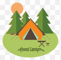 Christmas Logo Ideas - Camping Vector Emoji