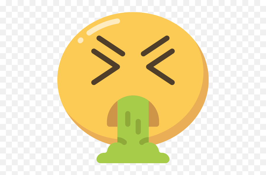 Smiley Vomi Png - Vomiting Icon Emoji,Disgust Emoji