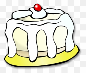 Birthday Cake Emoticon For Facebook - Clip Art Emoji