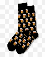 Mens Beer Crew Socks - Emoji