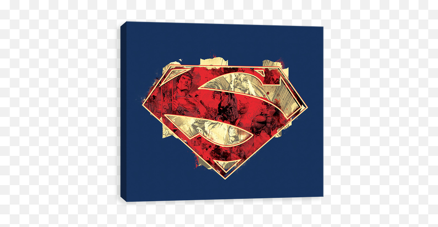 Superman Emblem - Superman Emoji,Framed Alien Emoji