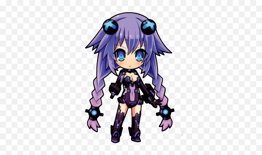 Hyperdimension Neptunia Chibi - Hyperdimension Neptunia Chibi Emoji,Sword Art Online Emojis