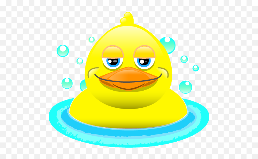 Rubber Ducky Chillin Emoji - Rubber Ducky Emoji,Toxic Emoji