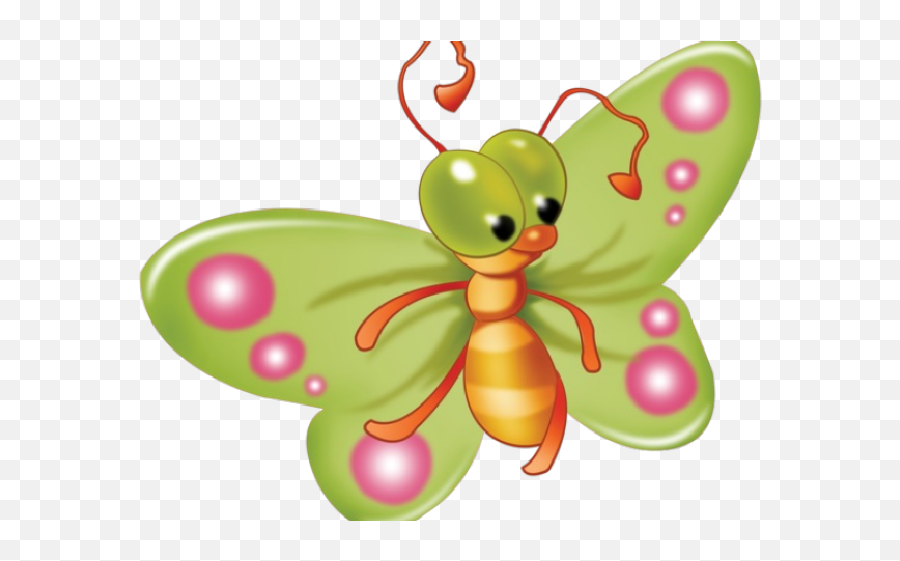Mosquito Clipart Face - Cute Butterfly Clipart Transparent Background Emoji,Mosquito Emoticon