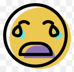 Crying Feelings Emoticon Emotion Face Smiley People - Icon Emoji,Crying Emoticon