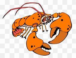 Free Lobster Clipart Clip Art Image 4 Of 4 Clipartcow 2 - Lobster Black And White Png Emoji,Lobster Emoji