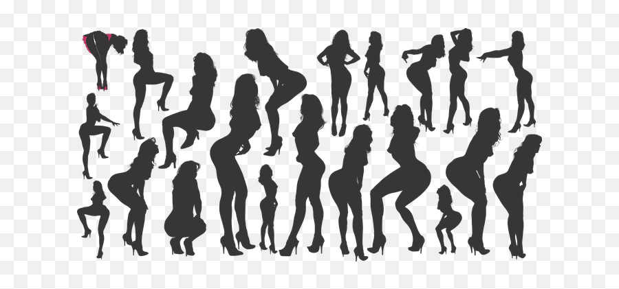 200 Free Sexy U0026 Woman Vectors - Pixabay Silhouettes Sexy Emoji,Whip Emoji