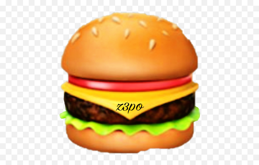 Z3pocorrect Burger Emoji - Hamburger Emoji,Emoji Burger