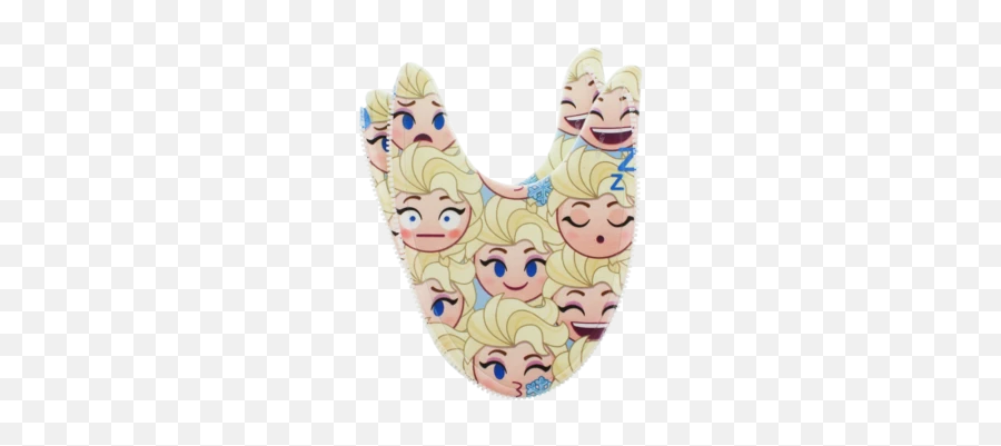 Elsa Emoji Zlipperz - Cartoon,Emoji Tops