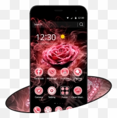 Red Rose Theme - Google Playu0027d Ttbiqlr Iphone Emoji