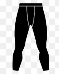 Boys Full Length Compression Pants - Clip Art Emoji