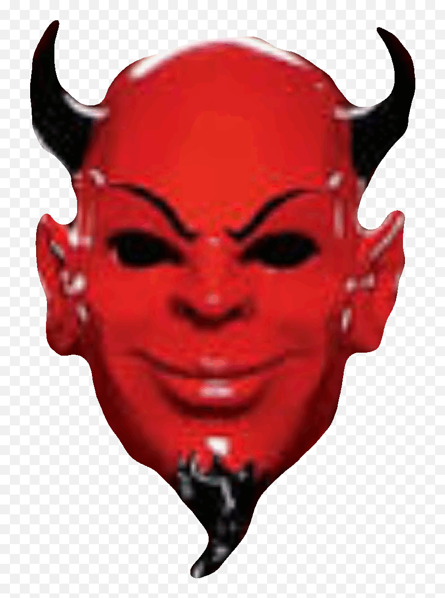 Demon Clipart Evil Mask Demon Evil Mask Transparent Free - Animated Gif Transparent Devil Emoji,Android Devil Emoji