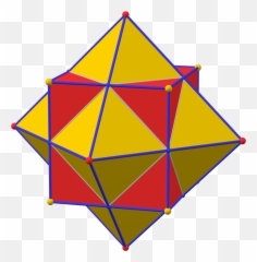 Hexagon clipart two pair congruent side - Dual Tetrahedron Emoji