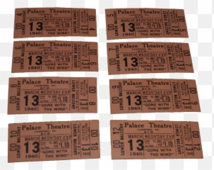 Download Eight Gone With The Wind Palace Theatre Movie - 8 Tickets Emoji