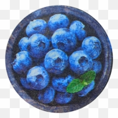 Blueberries Blueberry Sticker - Rubber Band Emoji,Blueberry Emoji