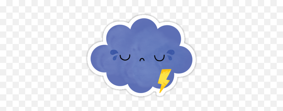 Cloud Stickers - Happy Emoji,Emoji Frustrated