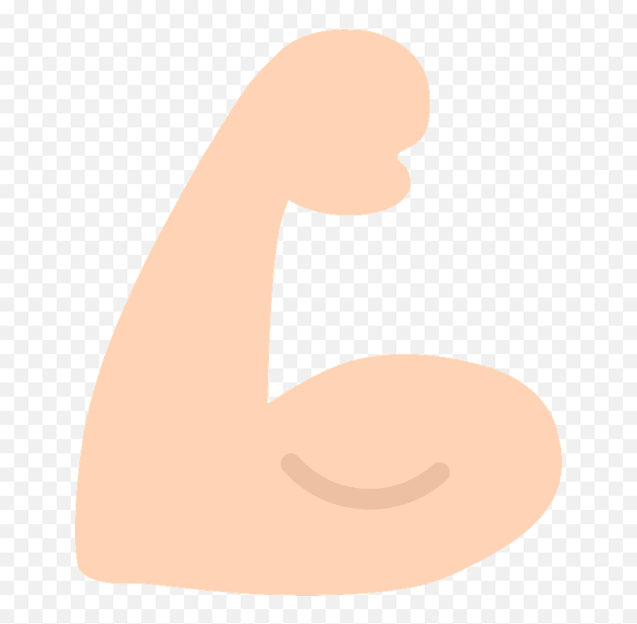 Flexed Biceps Emoji Clipart - Forza Emoji,Flex Arm Emoji