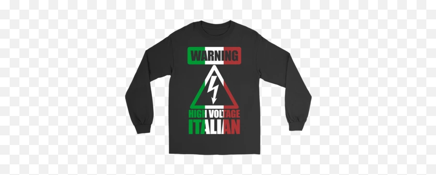 Products U2013 Tagged Rrtrackfunny U2013 Ps I Love Italy - Long Sleeve Emoji,Sicilian Flag Emoji