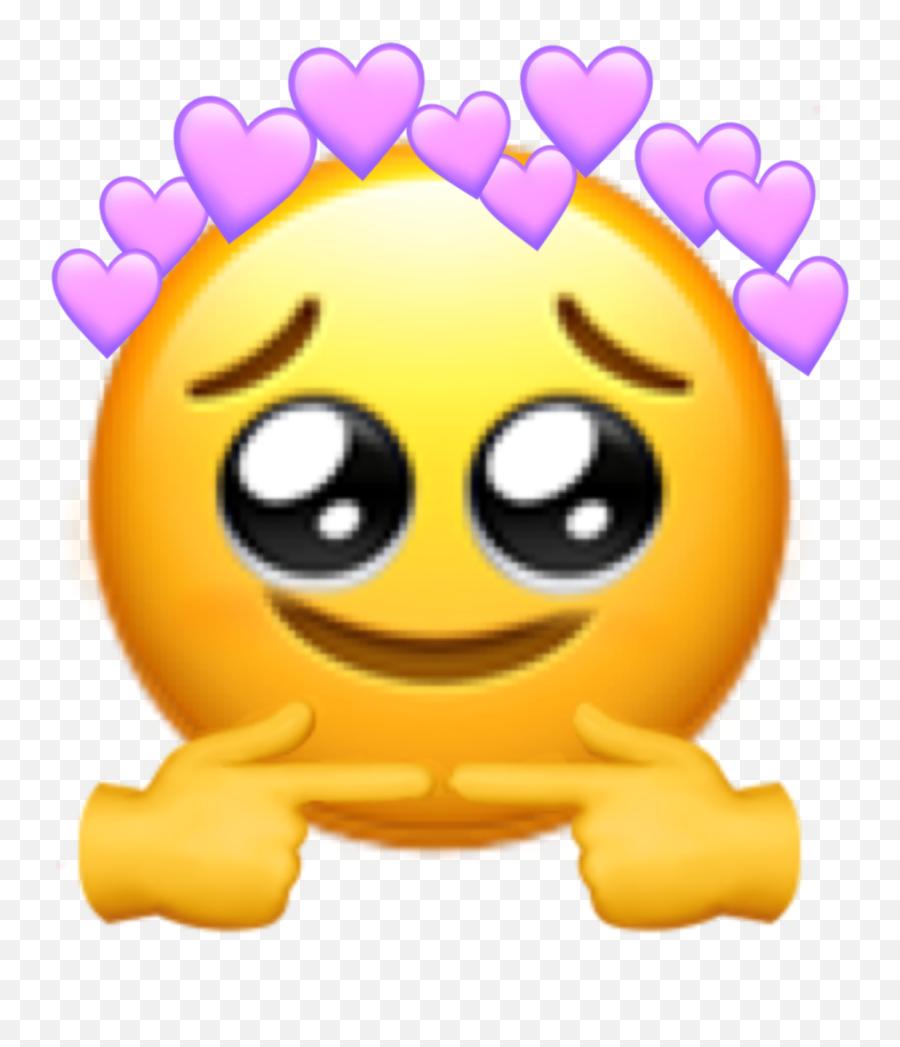 Emoji Shy Cute Love Hearth Hearths - Emoji,Shy Smile Emoji