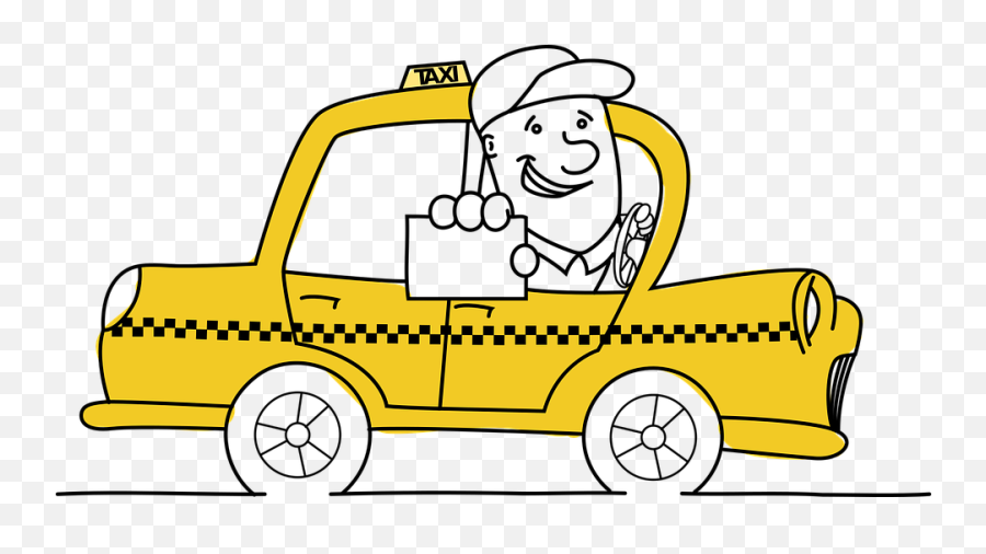 Free Image - Taxi Cartoon Png Emoji,Taxi Emoji