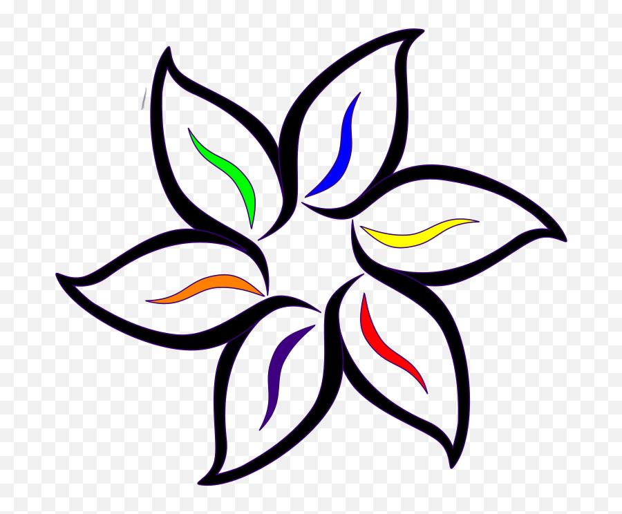 Multi - Fancy Flower Easy To Draw Emoji,Car Grandma Flower Emoji