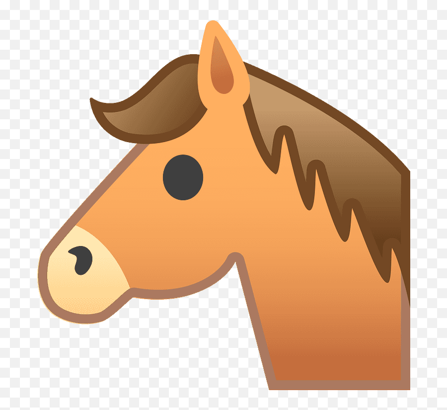 Horse Face Emoji Clipart Free Download Transparent Png - Emoji,Unicorn Emoji For Android