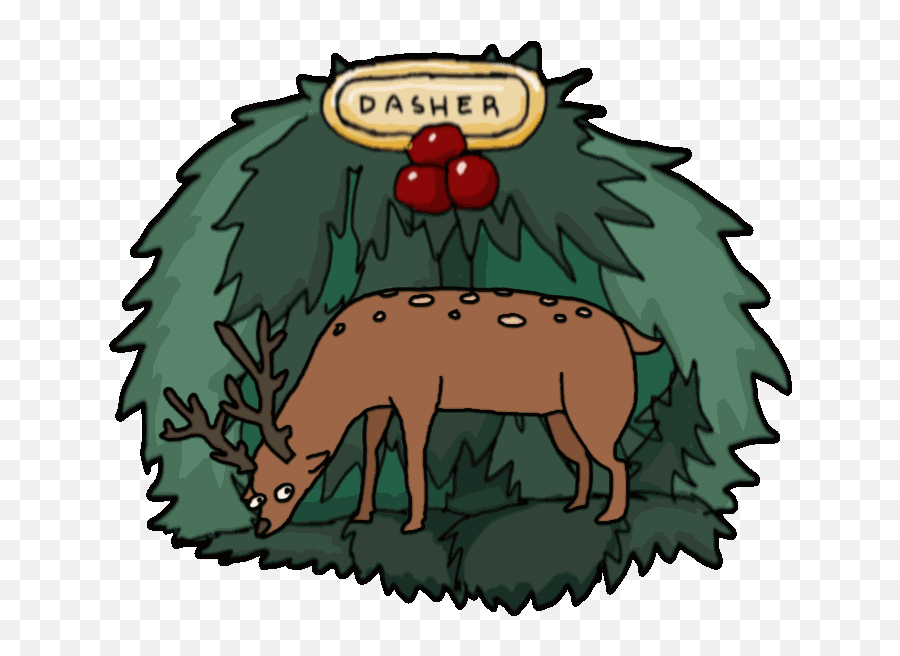 Never Too Early For Twerking Reindeer - Reindeer Gifs Emoji,Twerking Emoji