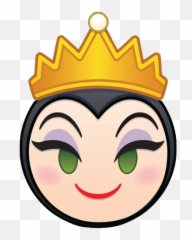 The Evil Queen - Disney Emoji Evil Queen,Disgusted Emoji