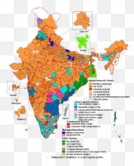 Indian General Election 2019 - 2009 Results Emoji
