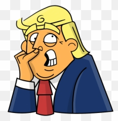 Trump Stickers - Cartoon Emoji,Trump Emojis