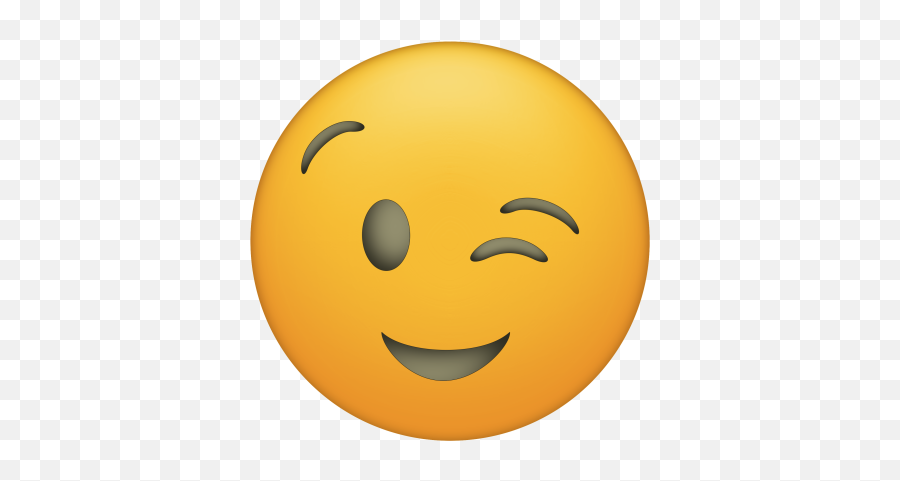 Emoji Png And Vectors For Free Download - Wink Face Emoji Png,Flexing Emoji