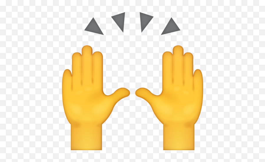 High Five Emoji Iphone Yellow High Five Emoji,Hands Clapping Emoji