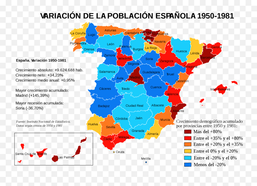 Castile And León - Population Density Map Of Spain Emoji,Cat Cow Horse World Emoji