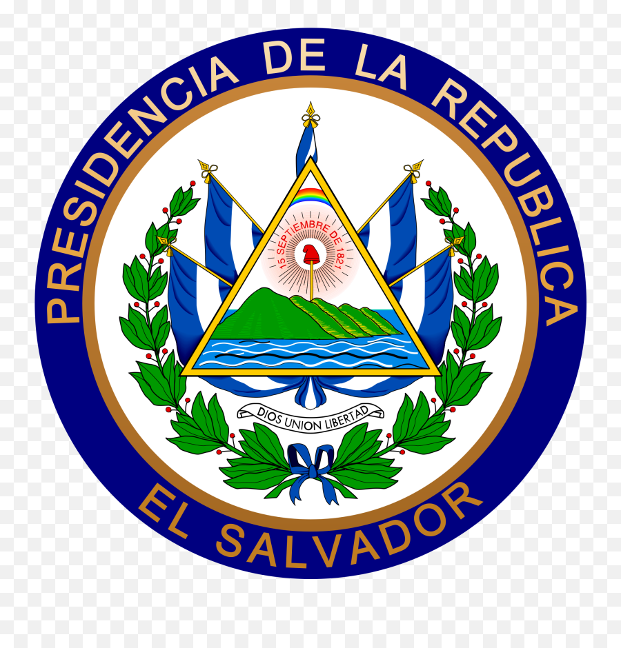 Coat Of Arms Of El Salvador - Presidential Republic El Salvador Emoji,Cuban Flag Emoji