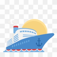 Passenger Ship Emoji Clipart - Cruise Ship Emoji Icon,Ship Emoji - free ...