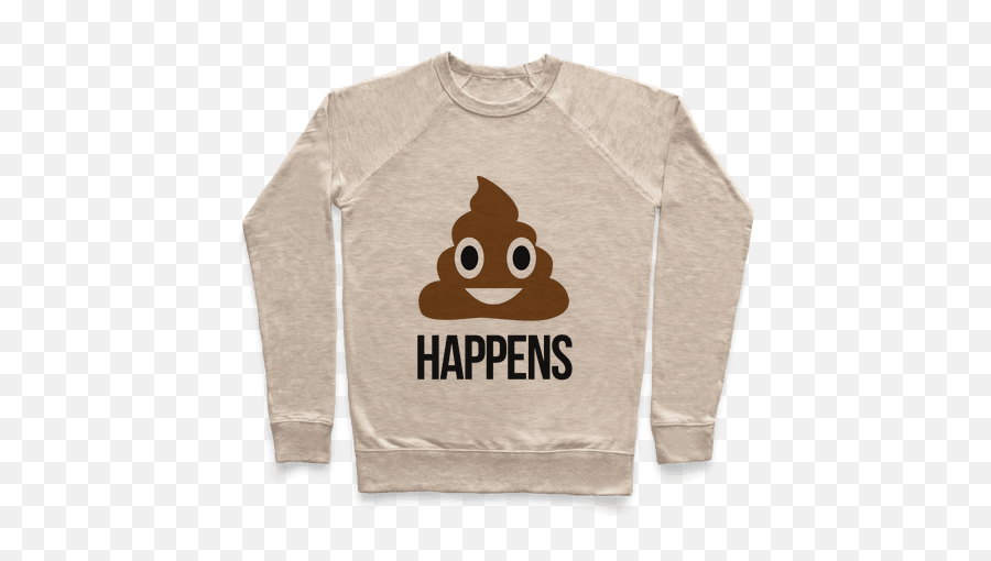 Turd Pullovers - Sweater Emoji,Big Turd Emoji