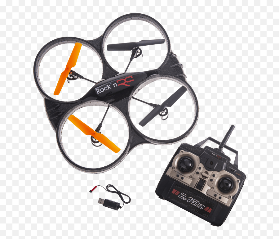 Rockn Rc Stuntmaster Quadcopter Drone - Cycling Emoji,Bike And Muscle Emoji