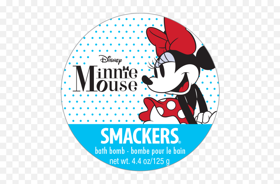 Smackers Disney Bath Bomb - Minnie Mouse Emoji,Bomb Emoji