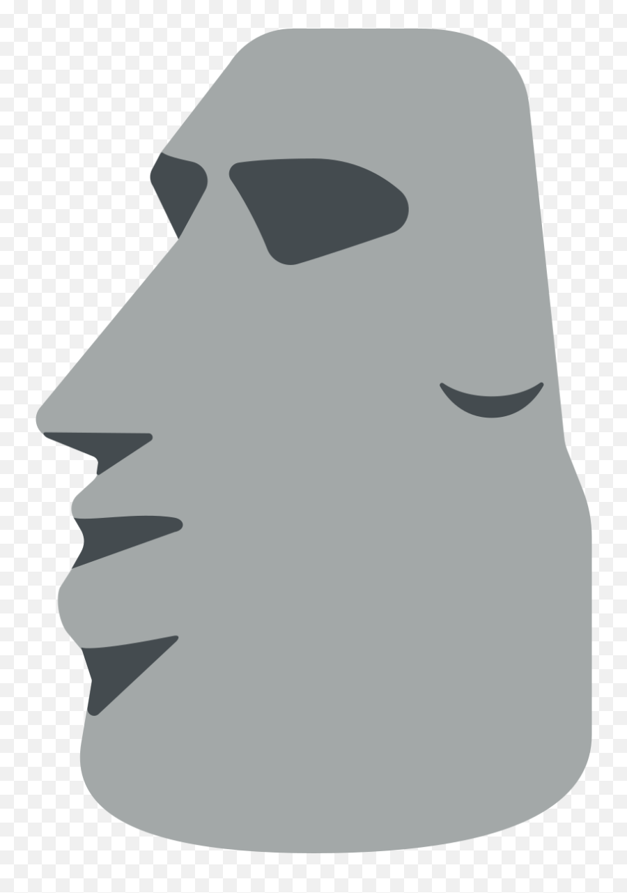 Fxemoji U1f5ff - Easter Island Head Emoji,Cannon Emoji