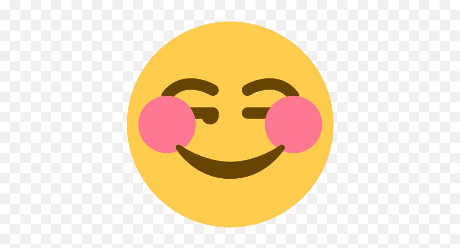 Cheeky - Blushing Emoji Svg,Cheeky Emoji