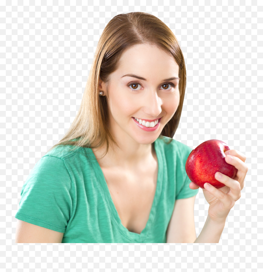 Woman Apple - Woman Apple Png Emoji,Apple Emoji Girl