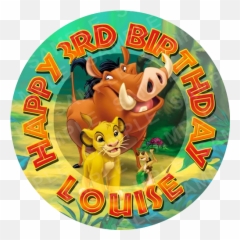 Lion King Archives - Edible Cake Toppers Ireland Timon And Pumbaa Birthday Emoji,Lion King Emoji