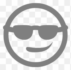 Gray cool icon - Free gray emoticon icons Icon 108 Emoji
