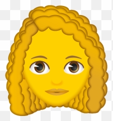 Curly Hair Emoji,Cowgirl Emoji