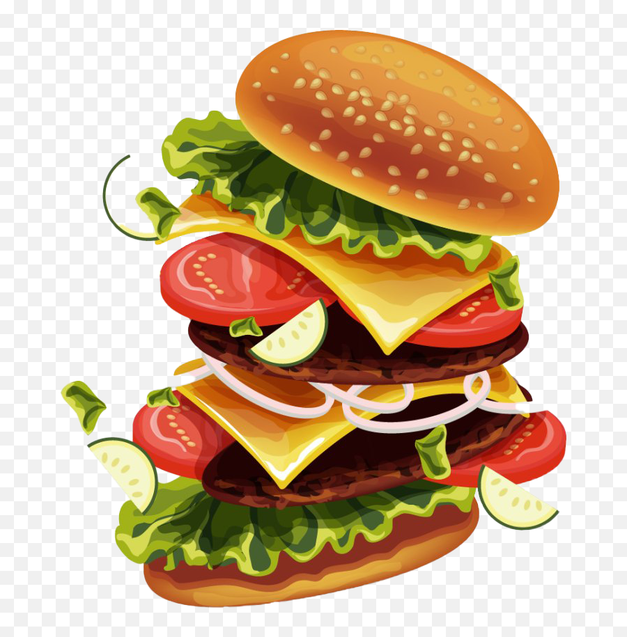 Hamburger Png Transparent Images Png All - Hamburger Png Emoji,Emoji Hamburger