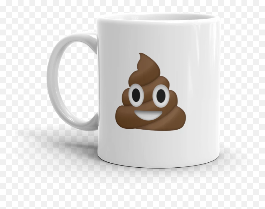 Mugs Emoji Coffee Cups Emoji Gifts Ideas - Cartoon Poop,Tea Emoji