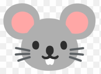 Mouse Face Emoji - La Cara De Un Raton De Dibujo,Mouse Emoji