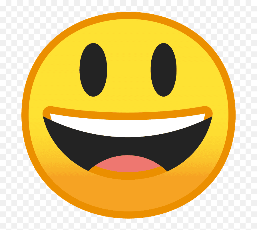 Grinning Face With Big Eyes Emoji Clipart Free Download - Grinning Face With Big Eyes Emoji,Face Emojis